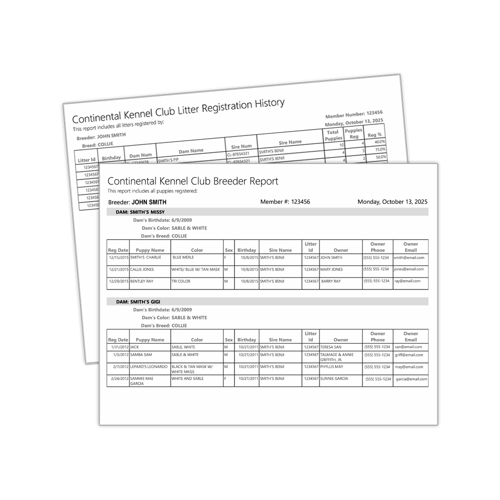 Breeder Report